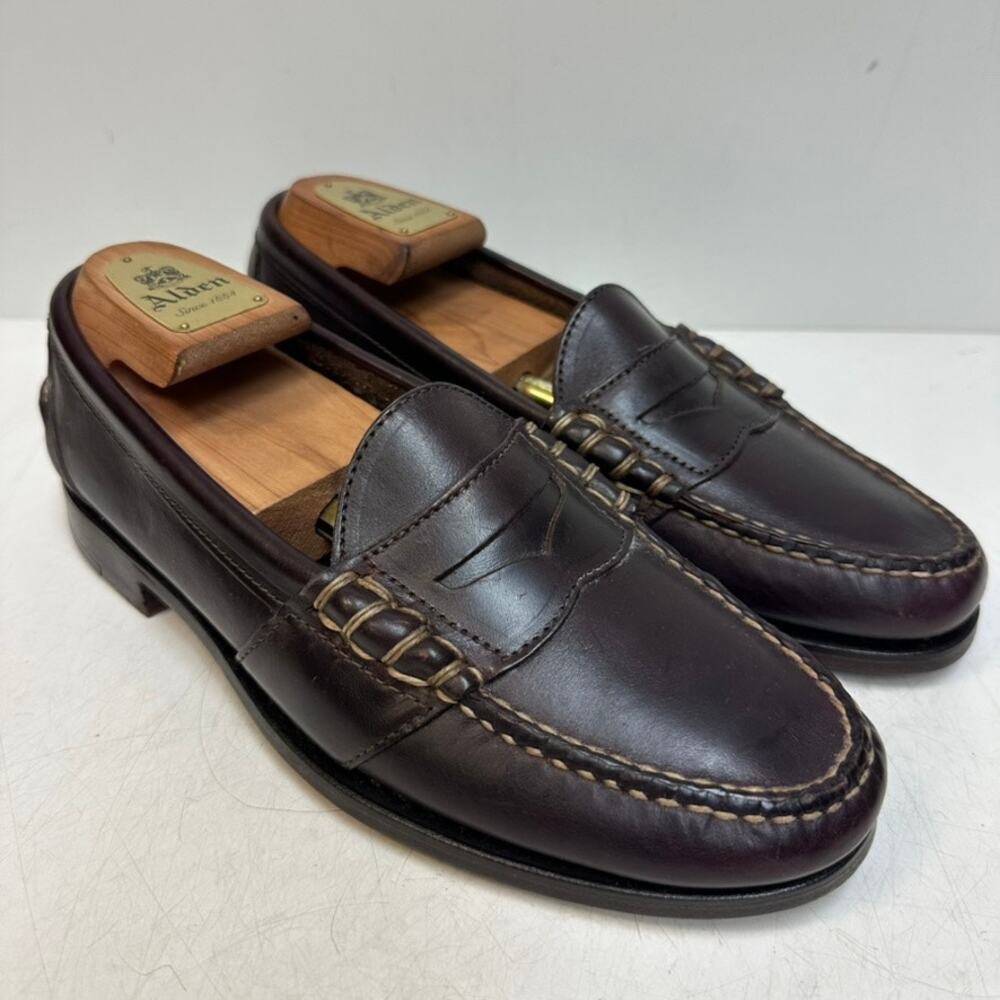 NWOT Rancourt & Co x Polo Ralph Lauren Edric Beefroll Penny Loafer Maine USA 9 D
